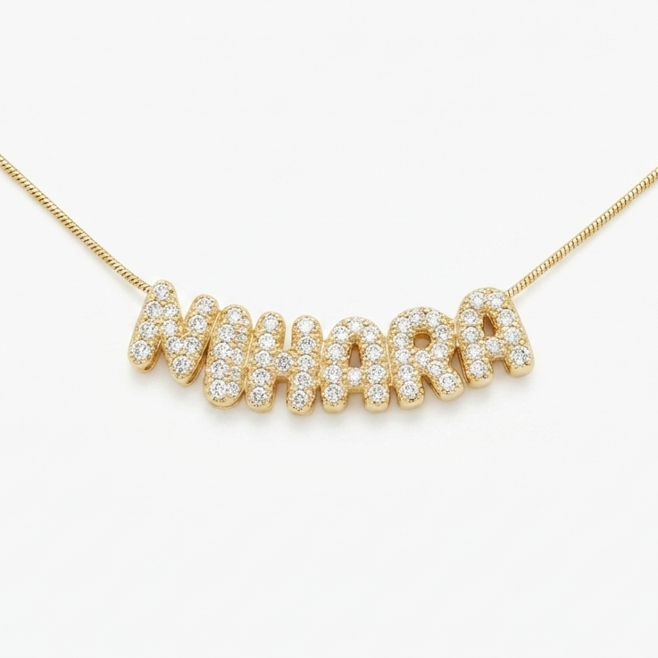 MINI INITIAL NAME NECKLACE / BRACELET