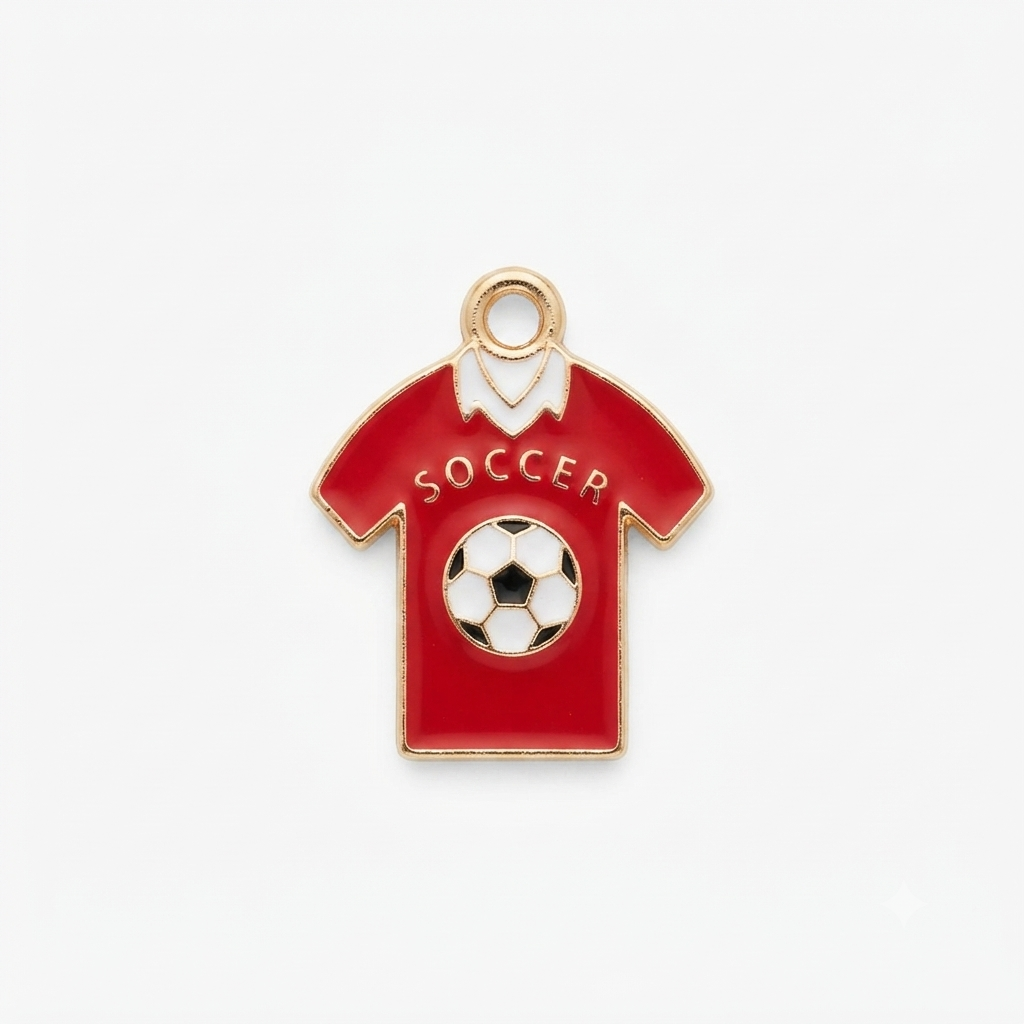 SOCCER TSHIRT CHARM