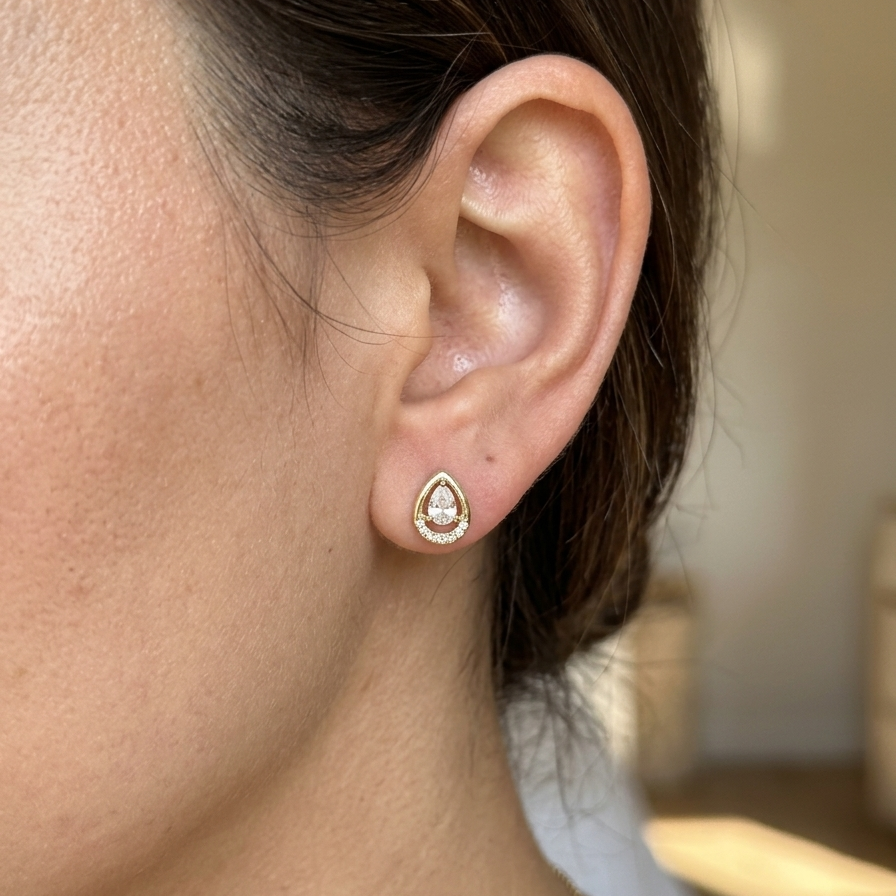 PAVE EARRINGS