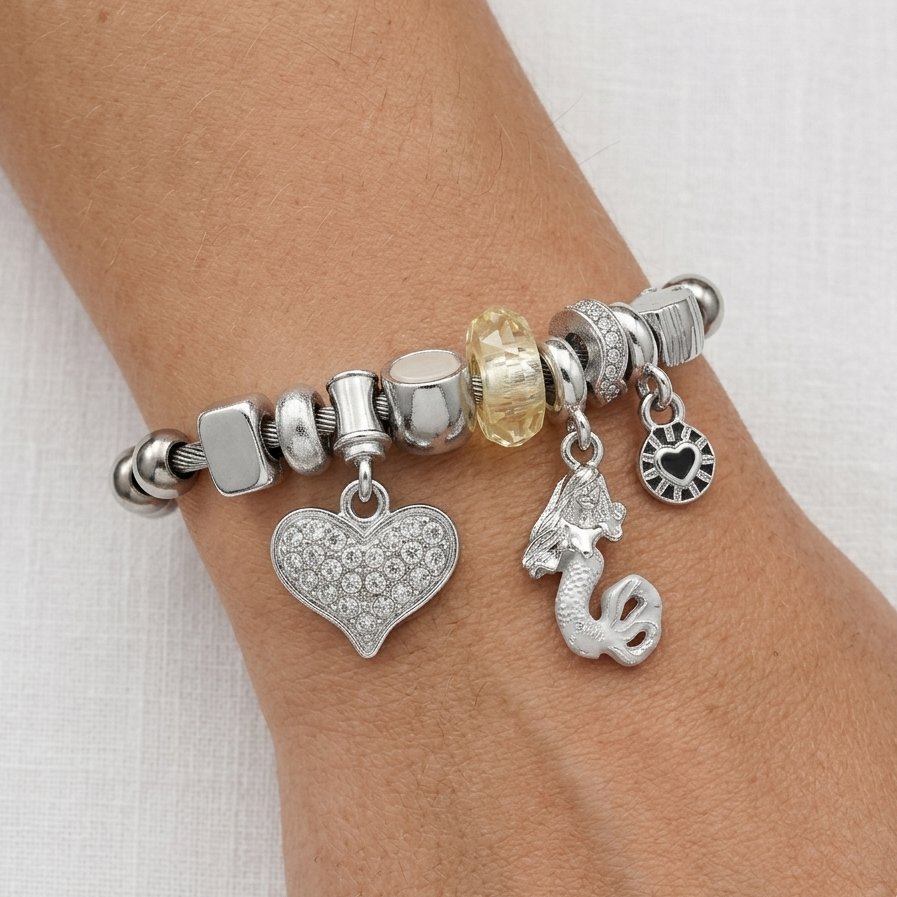 BEYAZ PANDORA BRACELET