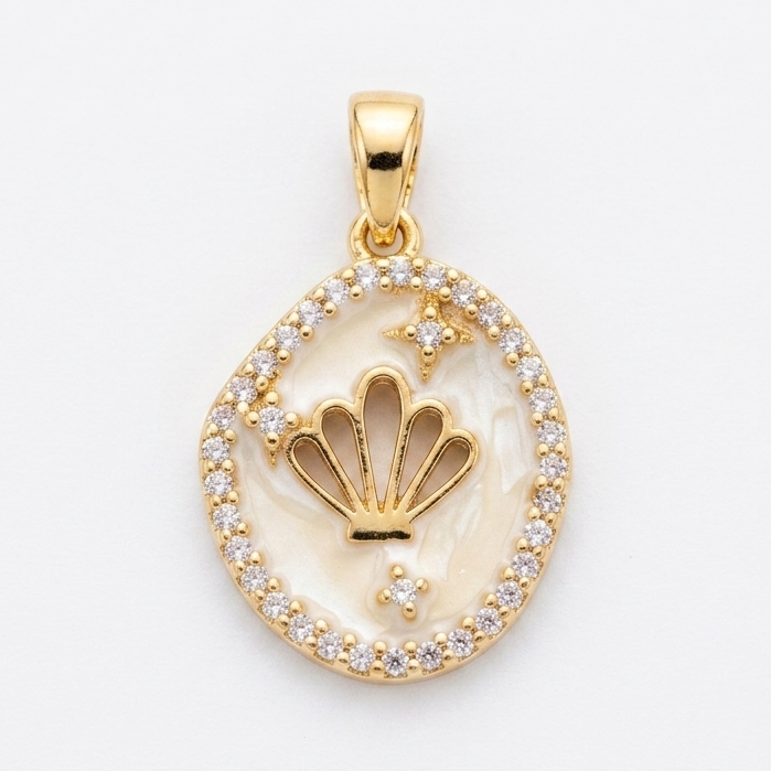PEARL OYSTER PENDANT
