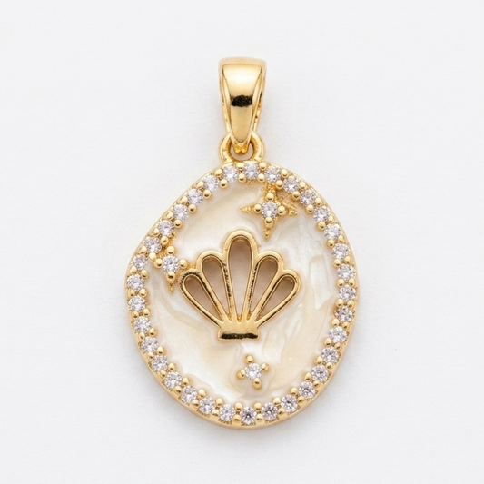 PEARL OYSTER PENDANT