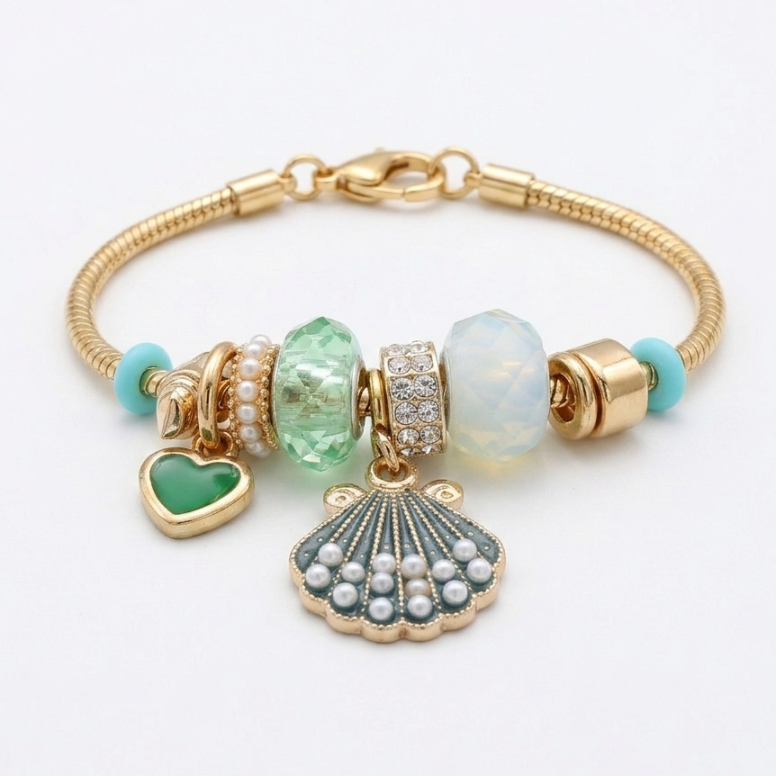 SHELL PANDORA BRACELET