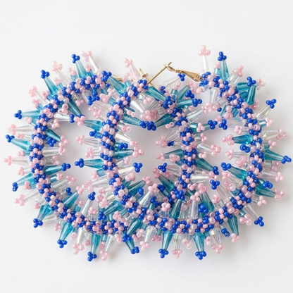 CRYSTAL HOOPS