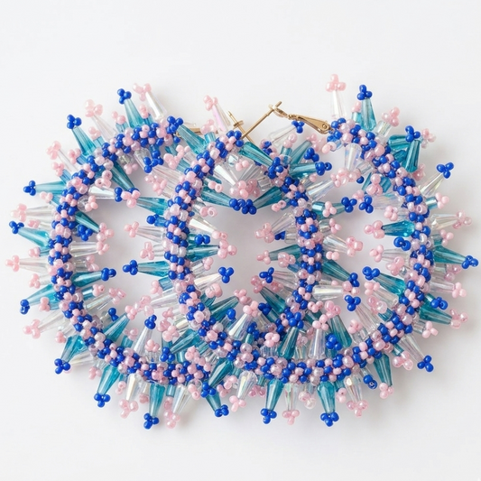 CRYSTAL HOOPS