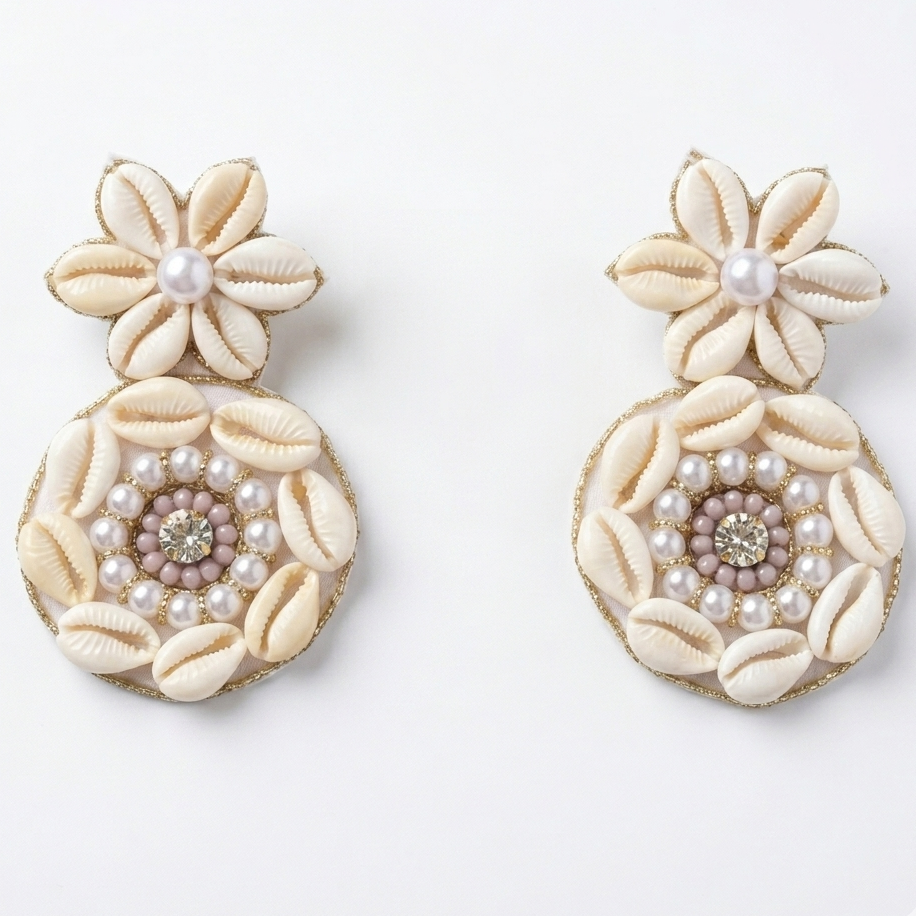 COWRIE EARRINGS