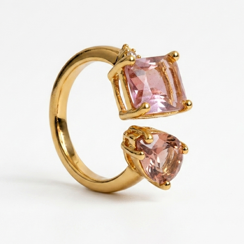 ROSE CRYSTAL RING