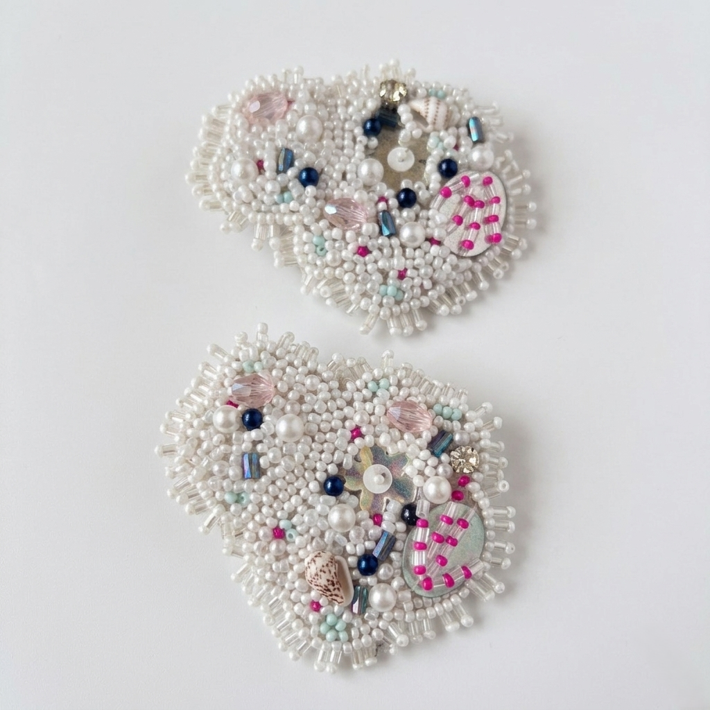 PEARL MOSAIC EARRINGS