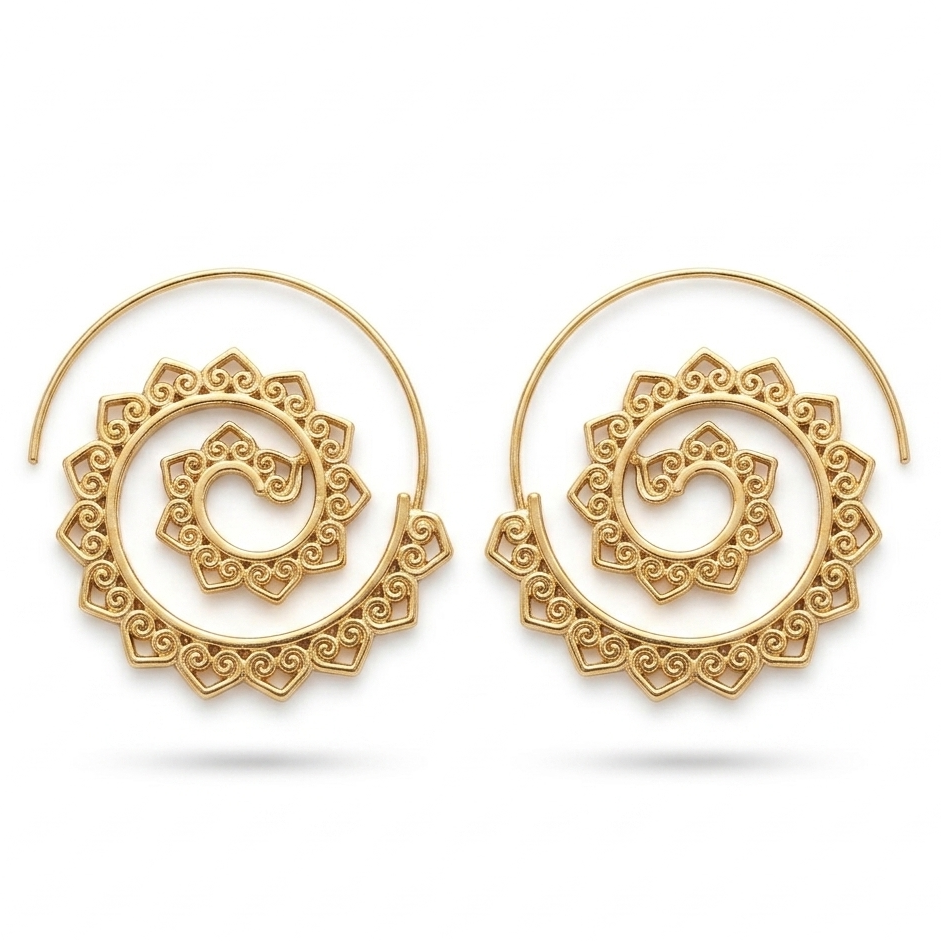 SWIRL EARRING