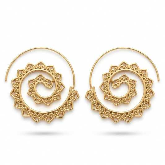 SWIRL EARRING