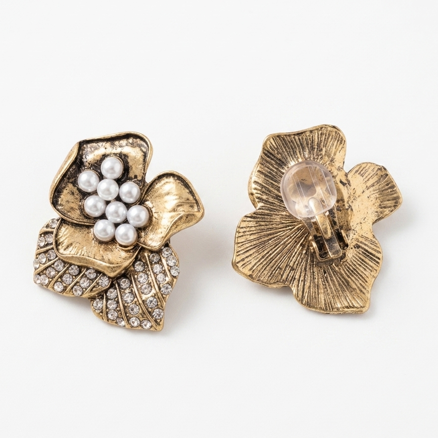 FLOWER PRESS-ON STUDS