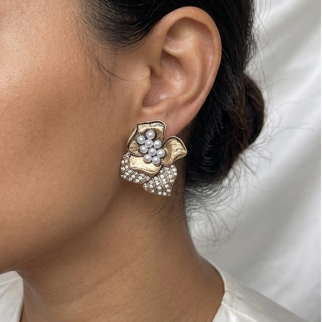 FLOWER PRESS-ON STUDS