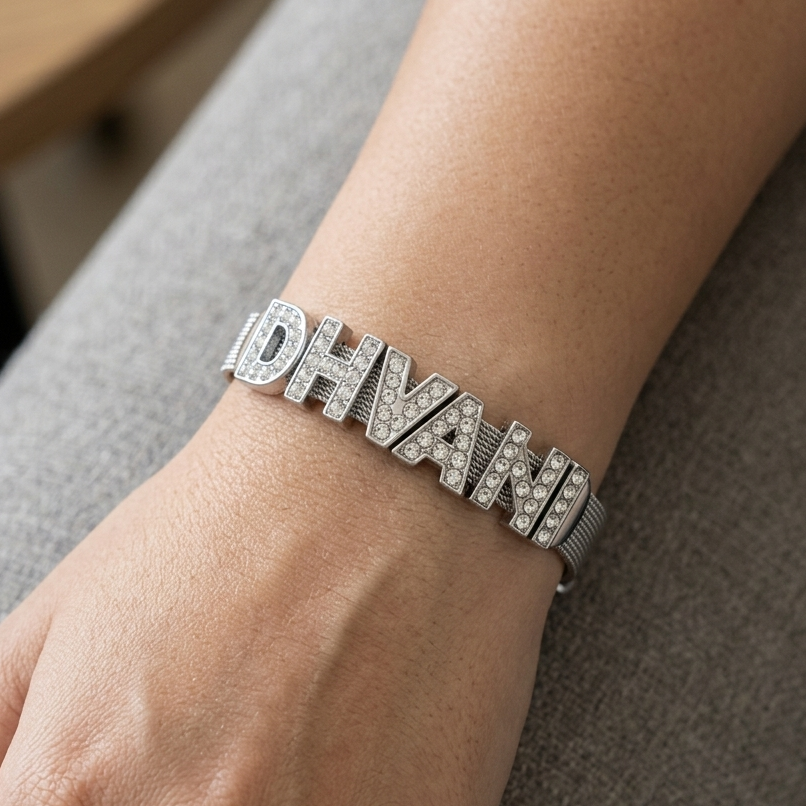 CUSTOMISED NAME WATCH BRACELET