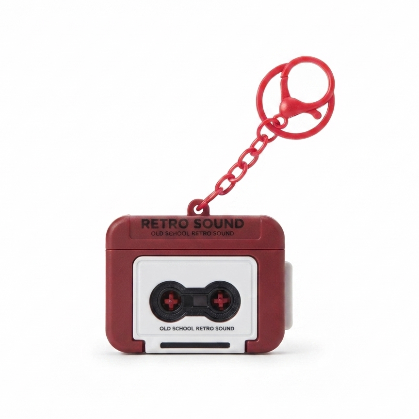 TAPE RECORDER BAGCHARM