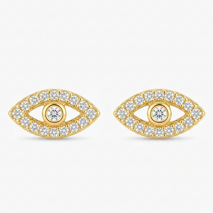 EVIL EYE BALL BACK STUDS