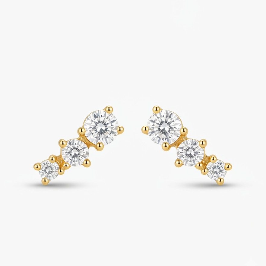 IBARA BALL BACK STUDS