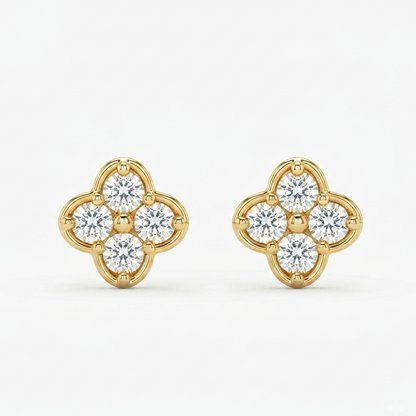 MINI CLOVER BALL BACK STUDS