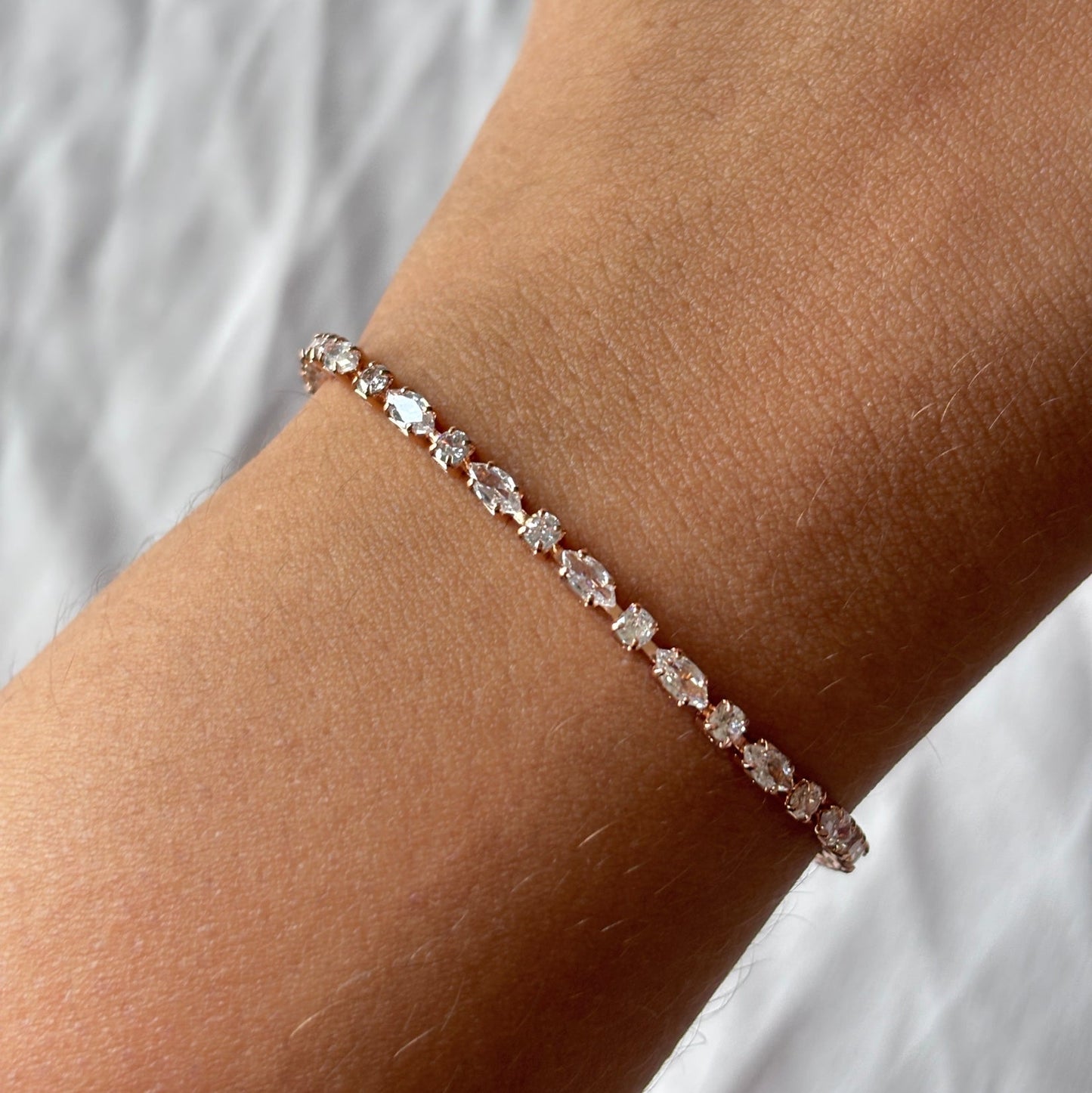 BANSARI TENNIS BRACELET