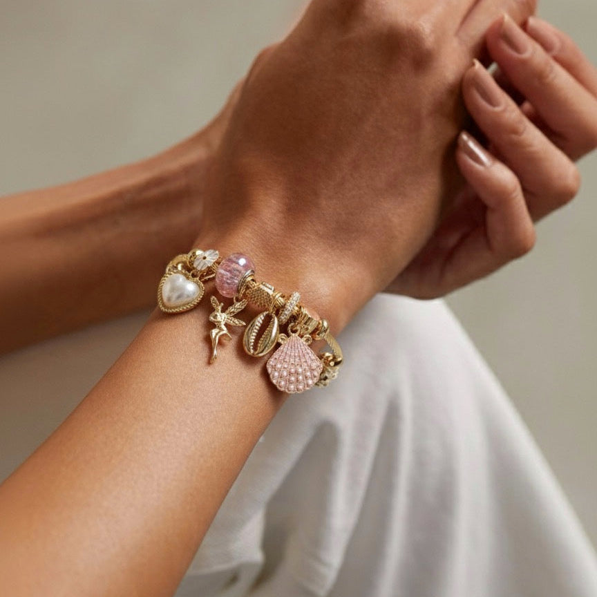 SHELL PANDORA BRACELET