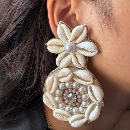 COWRIE EARRINGS