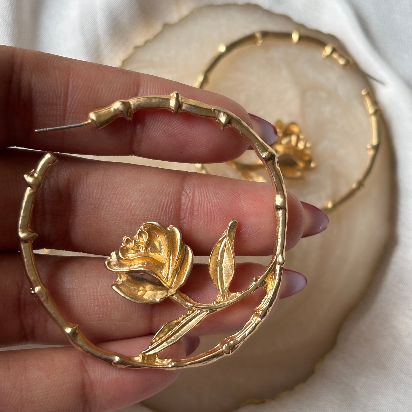 ROSE HOOPS