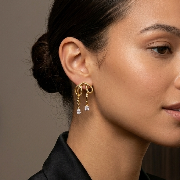 BOW EARRINGS