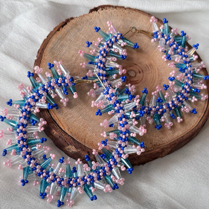 CRYSTAL HOOPS