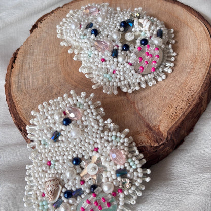 PEARL MOSAIC EARRINGS