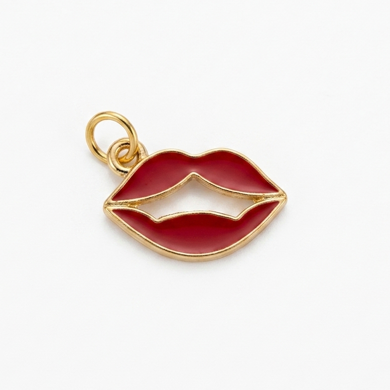RED LIP CHARM