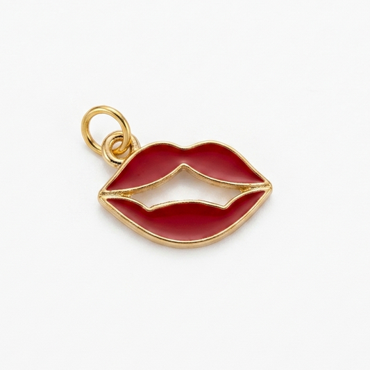 RED LIP CHARM