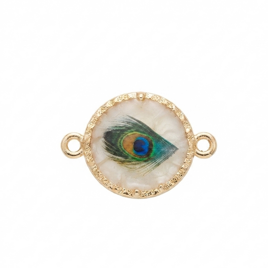 KRISHNA FEATHER CHARM