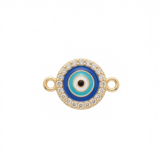 SMALL CIRCLE EVIL EYE CHARM