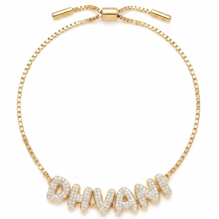 MINI INITIAL NAME NECKLACE / BRACELET