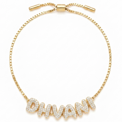 MINI INITIAL NAME NECKLACE / BRACELET